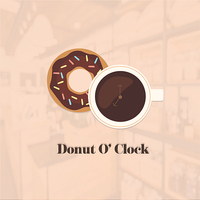 Logo Design for Donut Shop graphic design illustration logo