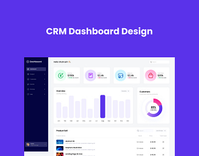 CRM Design admin panel admin portal crm dashboard design saas ui web app web design yx