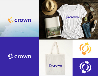 Concept: Crown adobe illustrator adobem branding design graphic design logo outdoors travel vector