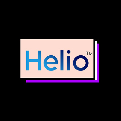 Making logo for Helio graphic design logo