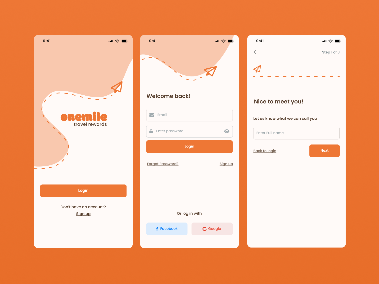 Daily UI #001: Signup app design branding daily ui challenge dailyui product design ui ux