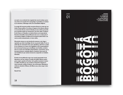 Monarco art book editorial editorial design graphic design layout portfolio spreads typoraphy