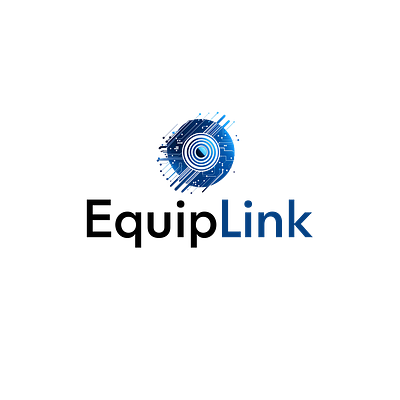 EquipLink Company Logo app branding design graphic design illustration logo tutorial ui ux vector