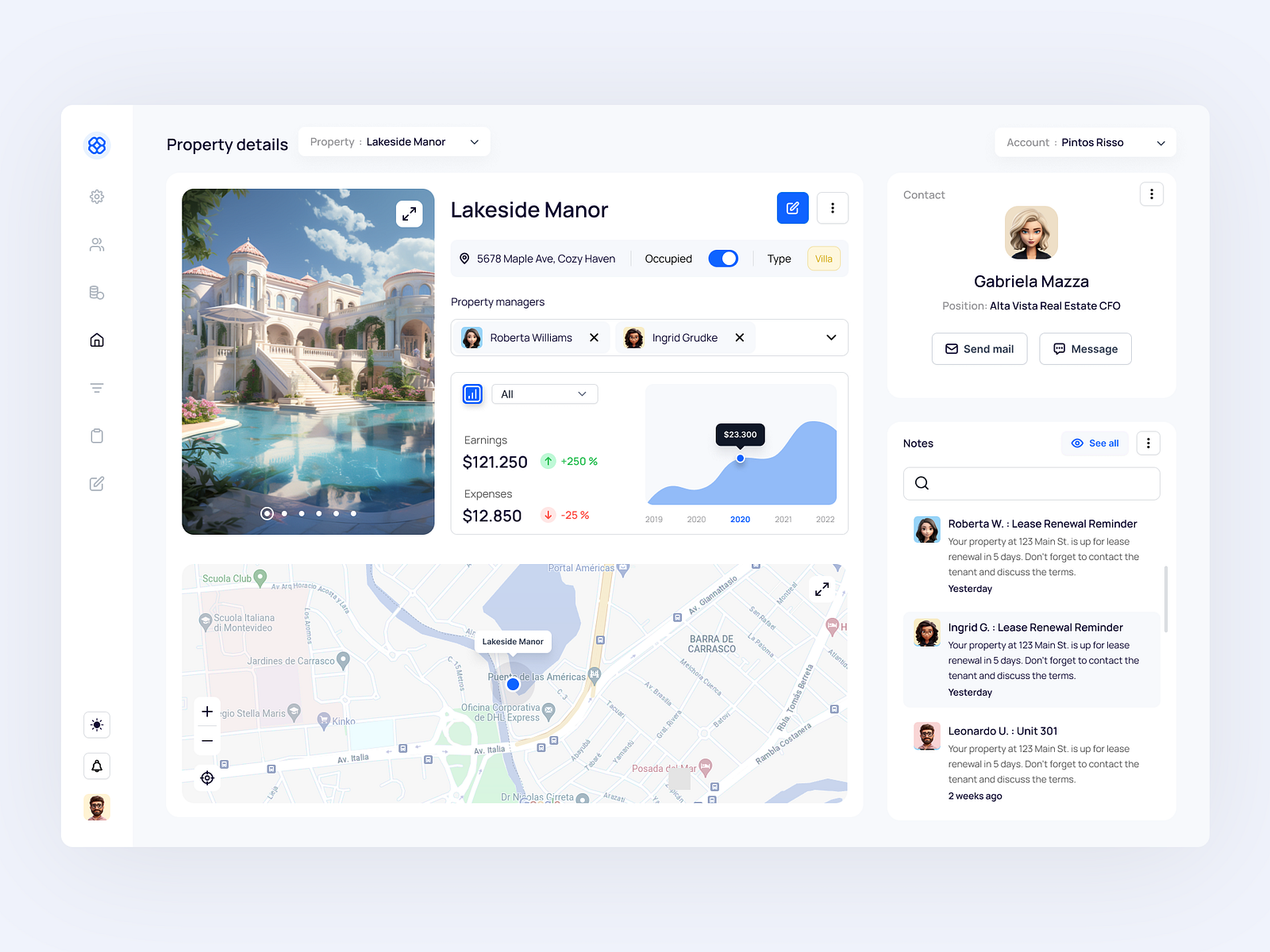 B2B Dashboard design exploration by Leandro Ubilla on Dribbble