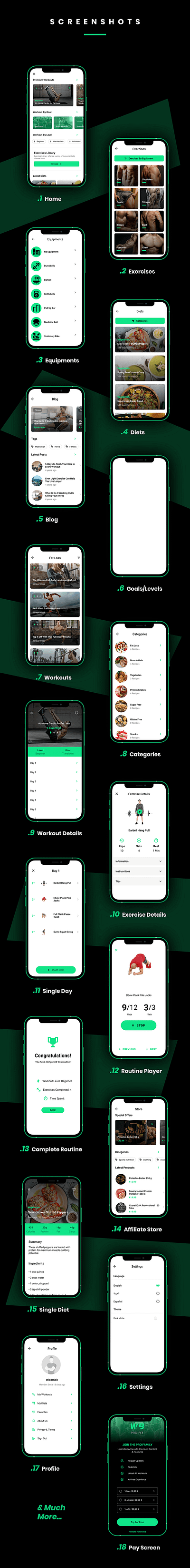 Fitness App on React Native