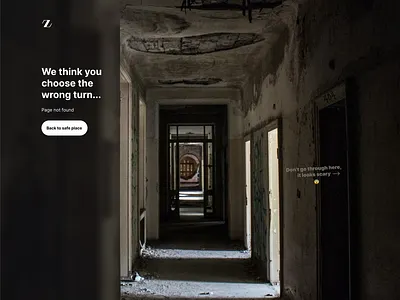 Error 404 - Page not found #8 404 button dailyui error error 404 fig figma logo minimal page page not found scary ui ux