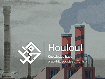 Article Covers for Houloul graphic design illustration