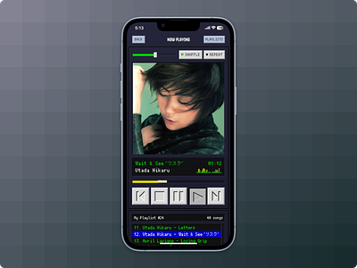 Old Winamp, but on iOS app mobile music music player player winamp