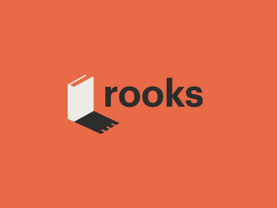 Rooks Bookkeeping Rebrand animation book book mark bookkeeping branding business card castle design flat design graphic design icon illustration logo motion graphics orange rebrand rooks shadow vector website