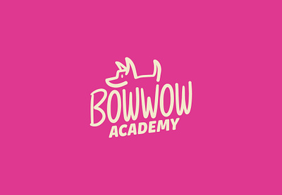 Bow Wow Academy animation bow wow academy branding business cards design diploma dog dynamic logo flat design graphic design green icon logo mobile motion graphics pink rebrand stickers vector wordmark