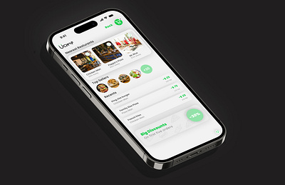 Food App UI app figma graphic design mobile app ui ux