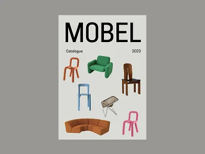 Mobel Catalogue Cover book book design brand design branding catalogue catalogue cover cover cover design design furniture catalogue furniture shop graphic design graphic designer illustration logo print print design typography work with us