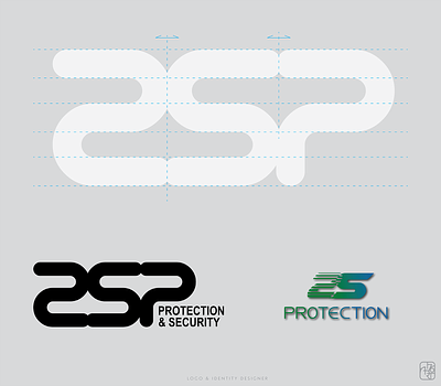 2SP identity lines logo logotype