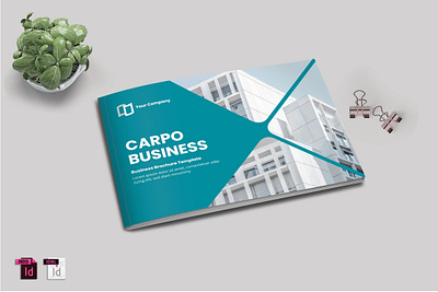 Carpo Business - A5 Brochure Template a4 a5 brochure design graphic design illustration indesign lendscape logo psd template typography ui ux vector
