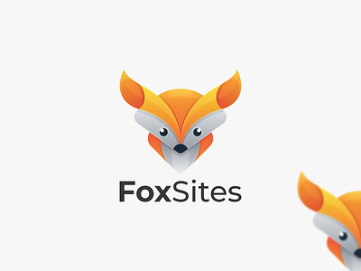 Fox Sites branding design fox fox coloring fox logo fox sites graphic design icon logo