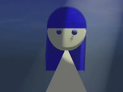 Funny 3D character animation using Blender 3D 3d animated animation cartoon character gif graphic design lottie motion graphics move ui