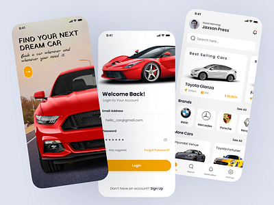 Car Sale App Design app designer app ui car car app car buy car sales app cars cars app color design figma figma design illustration ui uiux webapp