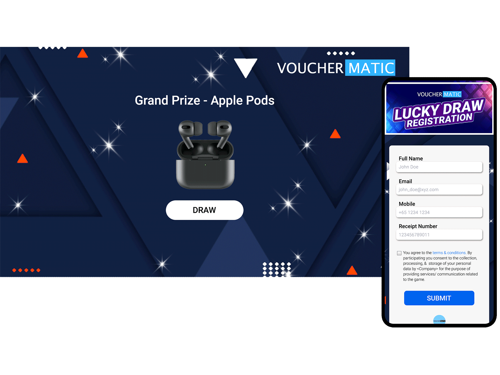 single-name-lucky-draw-by-vouchermatic-on-dribbble