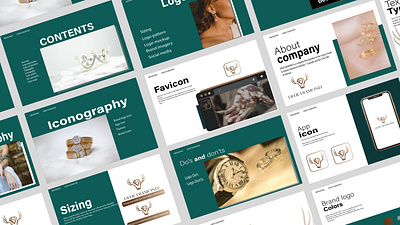 Brand guidelines for Deer diamond brand brand guidelines brand identity brand style guide branding card clean coin corporate identity currancy design finance graphic design logo logo design logos modern logo simple style guide typography