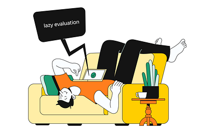 rest armchair character character design flat illustration graphic design illustration lazy man rest