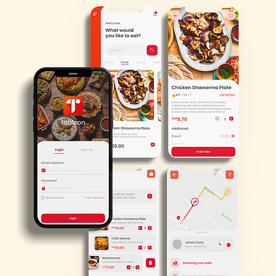 TableOn™ app branding ui design