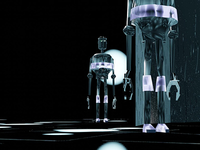 Science Fiction 3D Animation / Robot Animation 3d acfic animation city fiction graphic design modeling motion graphics move robot sci fi science ui