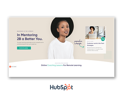 HubSpot High-Converting Landing Page graphic design hubspot landing page website landing page