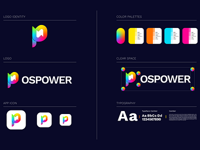 Power logo design, osp letter logo, colorful wordmark logo 3d logo brand logo branding business logo company logo icon icon design logo logo design minimal minimal logo minimalist logo modern logo o icon design osp logo p icon p letter logo power logo s icon wordmark logo