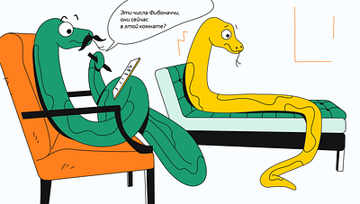 psychologist armchair flat illustration graphic design illustration psychologist python vector vector illustration