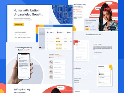 Marketing website daupl landing marketing platform valor