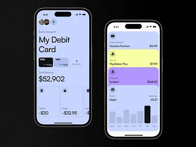 Personal Banking Mobile App bank banking cash design financial fintech mobile app payments product product design savings uidesign uiux wallet