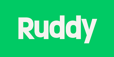 Ruddy Type Family Font animation branding design graphic design illustration logo typography ui ux vector