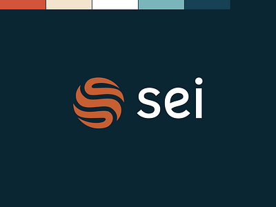 Sei Logo Redesign Concept 2d bitcoin blockchain brand branding clean crypto cryptocurrency design flat logo minimal nft orange sei simple tech token web3