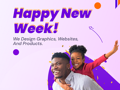 Happy New Week Flyer brand new week flyer happy new week happy new week flyer design new week banner design new week design for social media