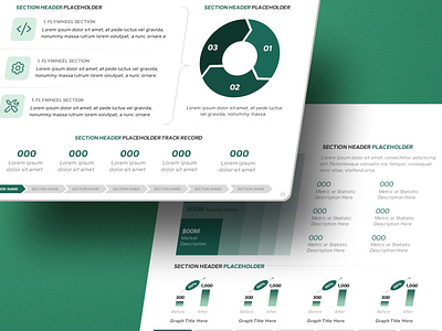 Presentation Template for Finance & Consultants clean consultant design fiannce financial green hedge fund investment bank minimalist mockup perspective pitch deck powerpoint ppt presentation presentation template presentations private equity slides template