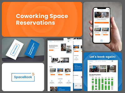 SpaceBook | Coworking Space Reservations booking cafe coworking reservation space website