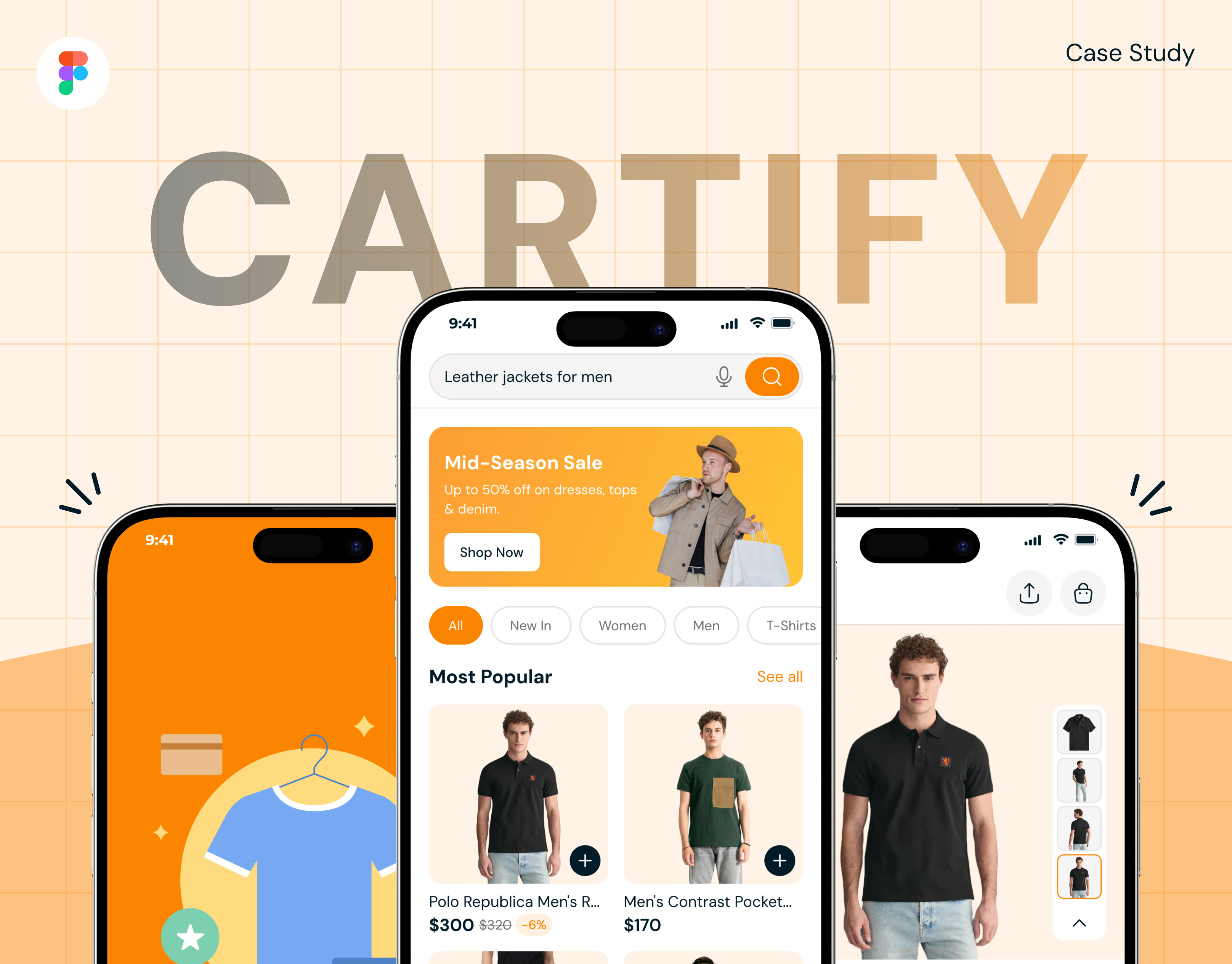 E-Commerce Fashion Marketplace App app design app ui clothing store app design design e commerce app e commerce marketplace e commerce store design ecommerce marketplace mobile app design onboarding screen online shopping app online store app design order tracking ui ui design user experience user interface ux design
