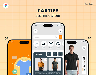 E-Commerce Clothing Store | E-Commerce App UI Design app design app ui card design clothing store app design design e commerce app e commerce store design ecommerce mobile app design onboarding screen online shopping app online store app design order tracking payment method ui ui design user experience user interface ux design