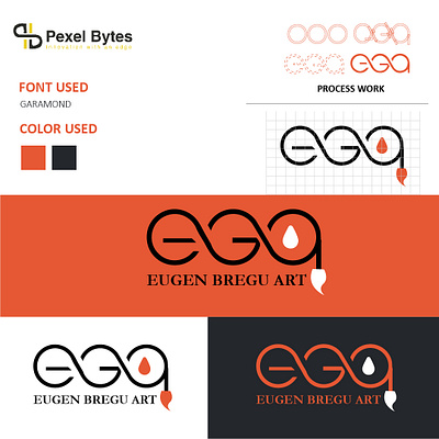 EGA letter logo concept branding design graphic design illustration logo typography ve vector