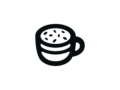 Coffee and burger brand branding burger cafe coffee design elegant fast fastfood food graphic design illustration logo logotype mark minimalism minimalistic modern negative space sign