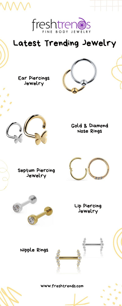 Shop Our Stunning Collection of Nose Ring Studs | FreshTrends nose earrings