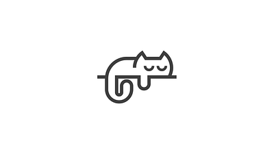 Lazy cat logomark design process credit: @anhdodes - Anh Do 3d anhdodes anhdodes logo animation branding cat logo design graphic design illustration lazy cat logo logo design logo designer logoadoni logodesign minimalist logo minimalist logo design motion graphics sleepy cat ui