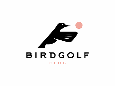 bird golf bird golf hummig logo