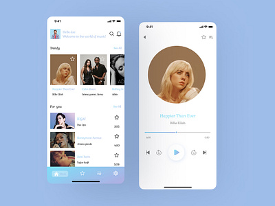 Music App figma mobile music music app ui ux