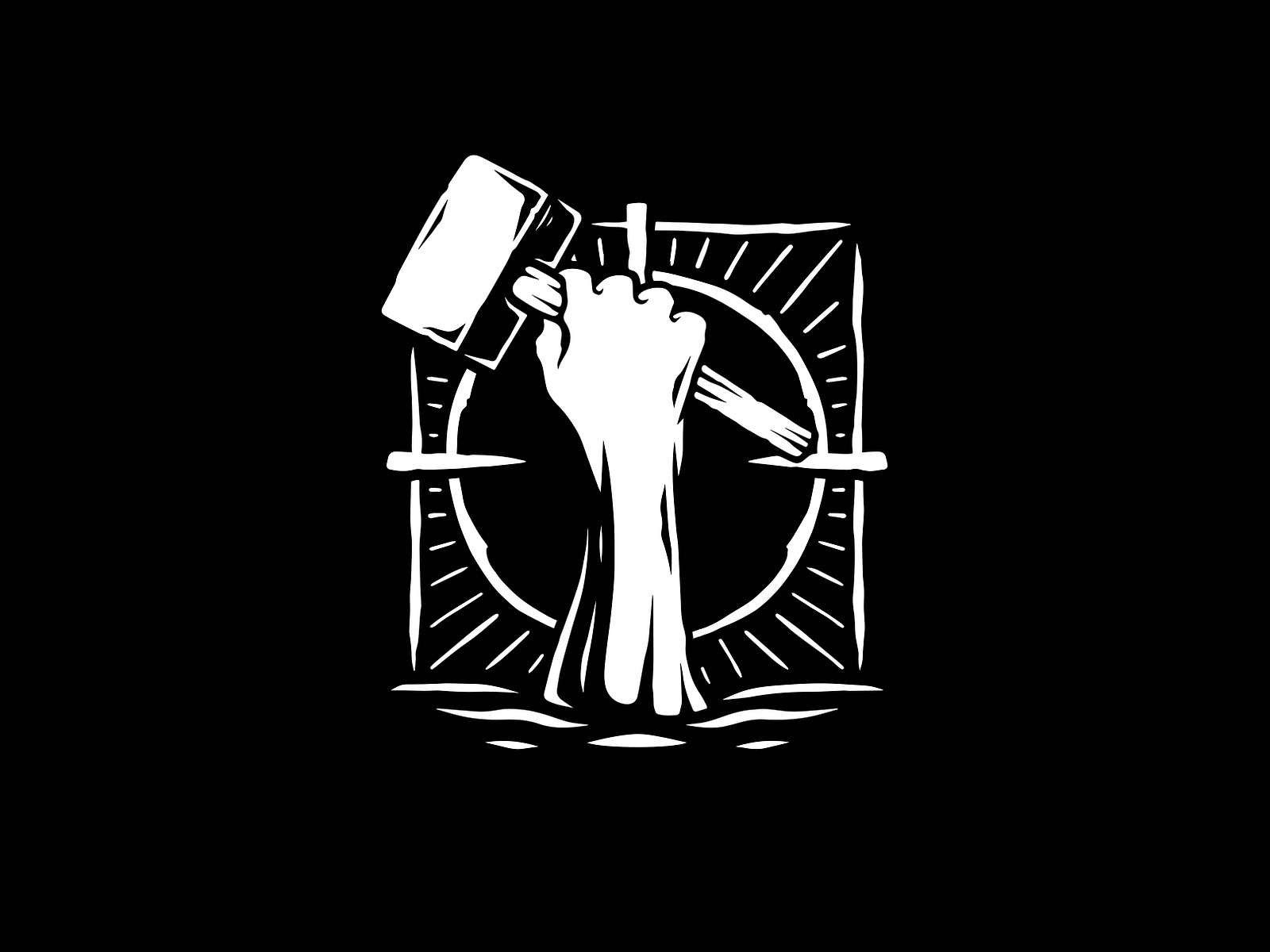 Undead Logo (logo for sale) by Alberto Bernabe on Dribbble