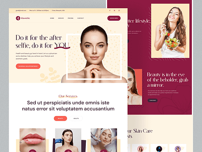 SkinCare Products Ecommerce Website adobexd branding design ecommerce ecommerce website figma landingpage minimal ui product design product website skincare skincare website ui web web app website website design website ui wordpress design