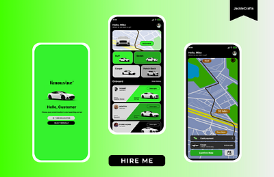 Cab Booking App Design 3d animation appdesign apps booking cab design designer logo ui ux