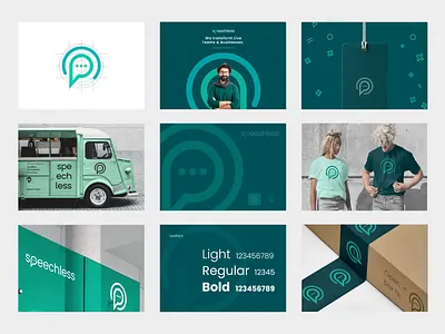 Speechless - Branding app branding dashboard design illustration saas ui uiux ux website