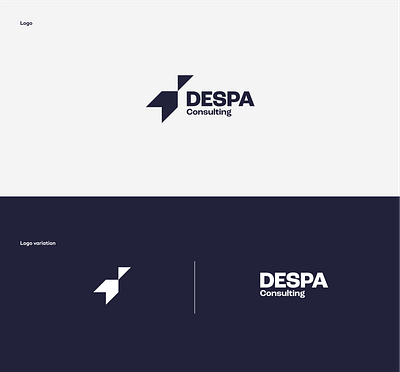 Despa Consulting - Supply Chain Management Company air plane bird logo consulting company flying logo geometric geometric bird logo design motion plane shape speed supply chain management travel traveling