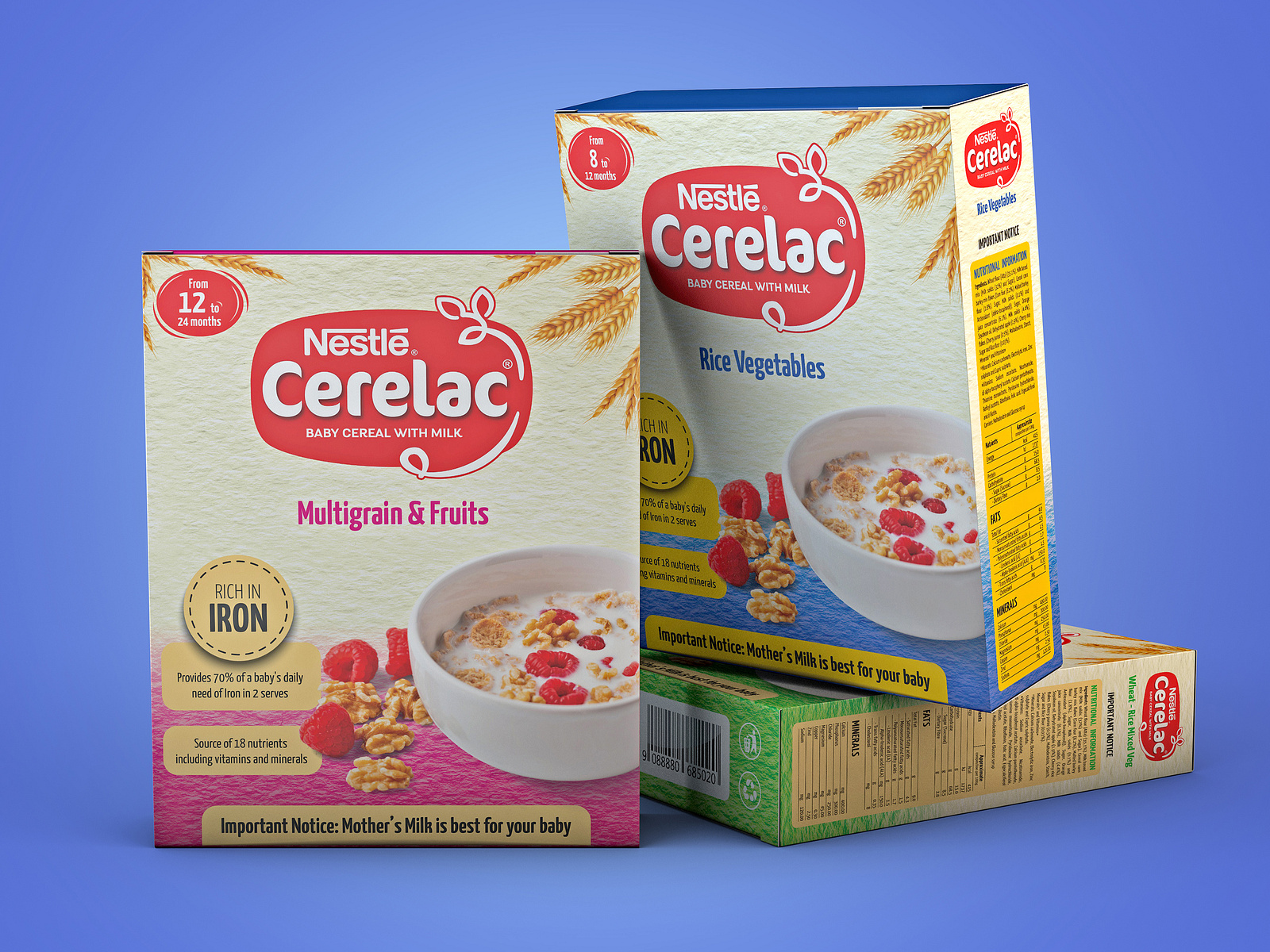 Nestlé Cerelac | Box Redesign by Pavan Jharang on Dribbble